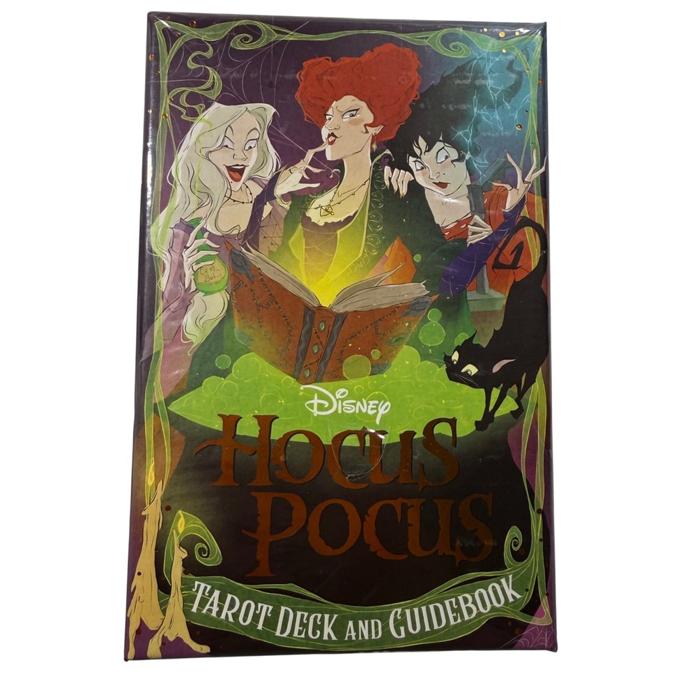 Disney Hocus Pocus Tarot Deck and Guidebook Sanderson Sisters 78 Cards New
